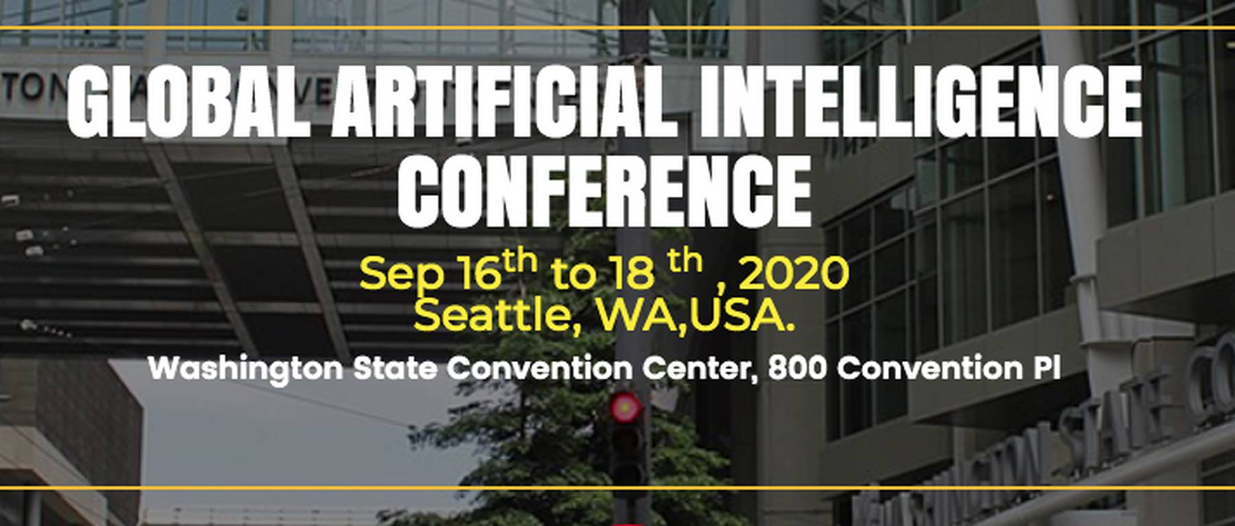 Global Artificial Intelligence Conference Seattle 2020