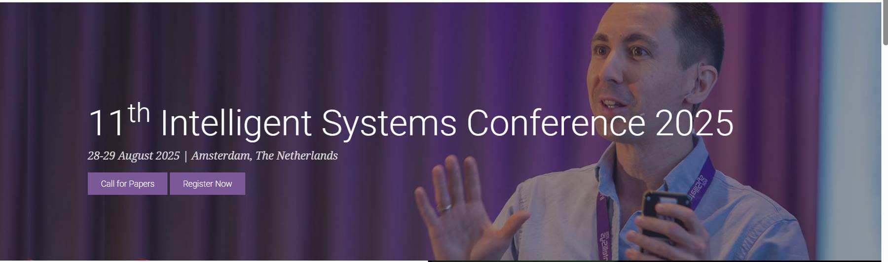Intelligent Systems Conference (IntelliSys) 2025