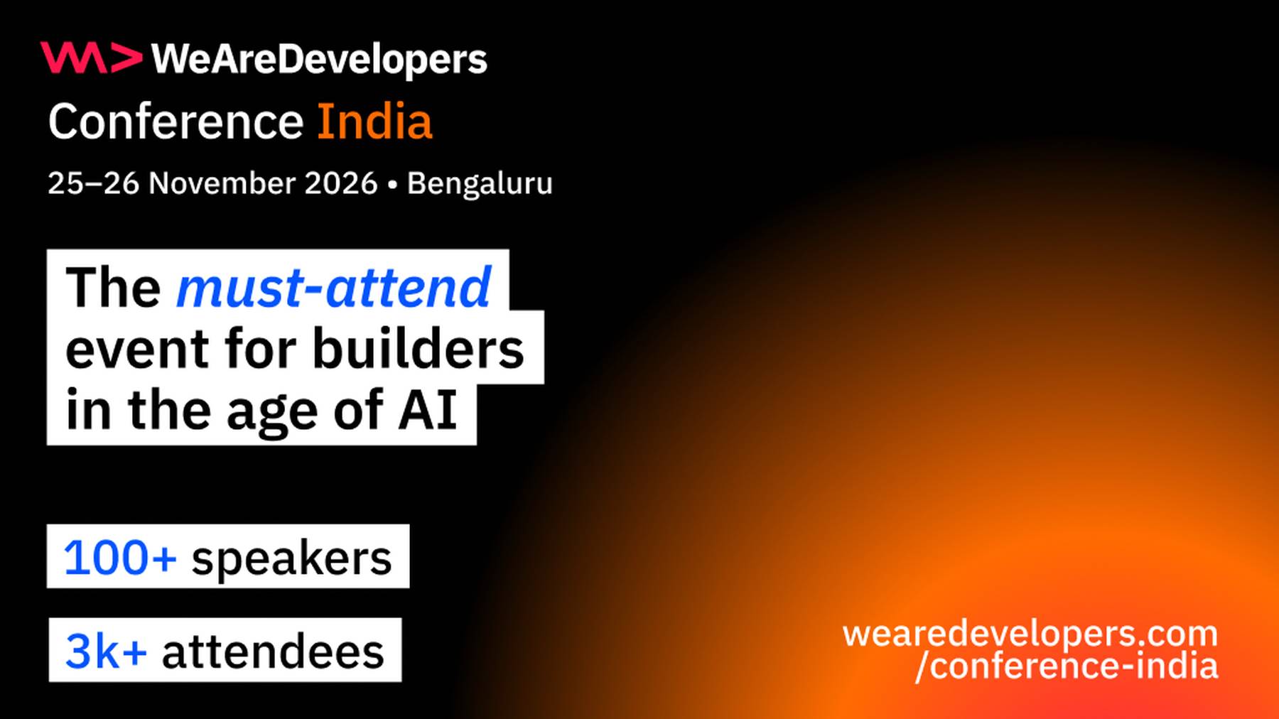 WeAreDevelopers Conference India 2026