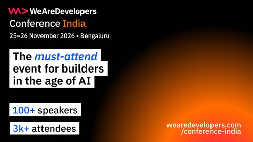 WeAreDevelopers Conference India 2026