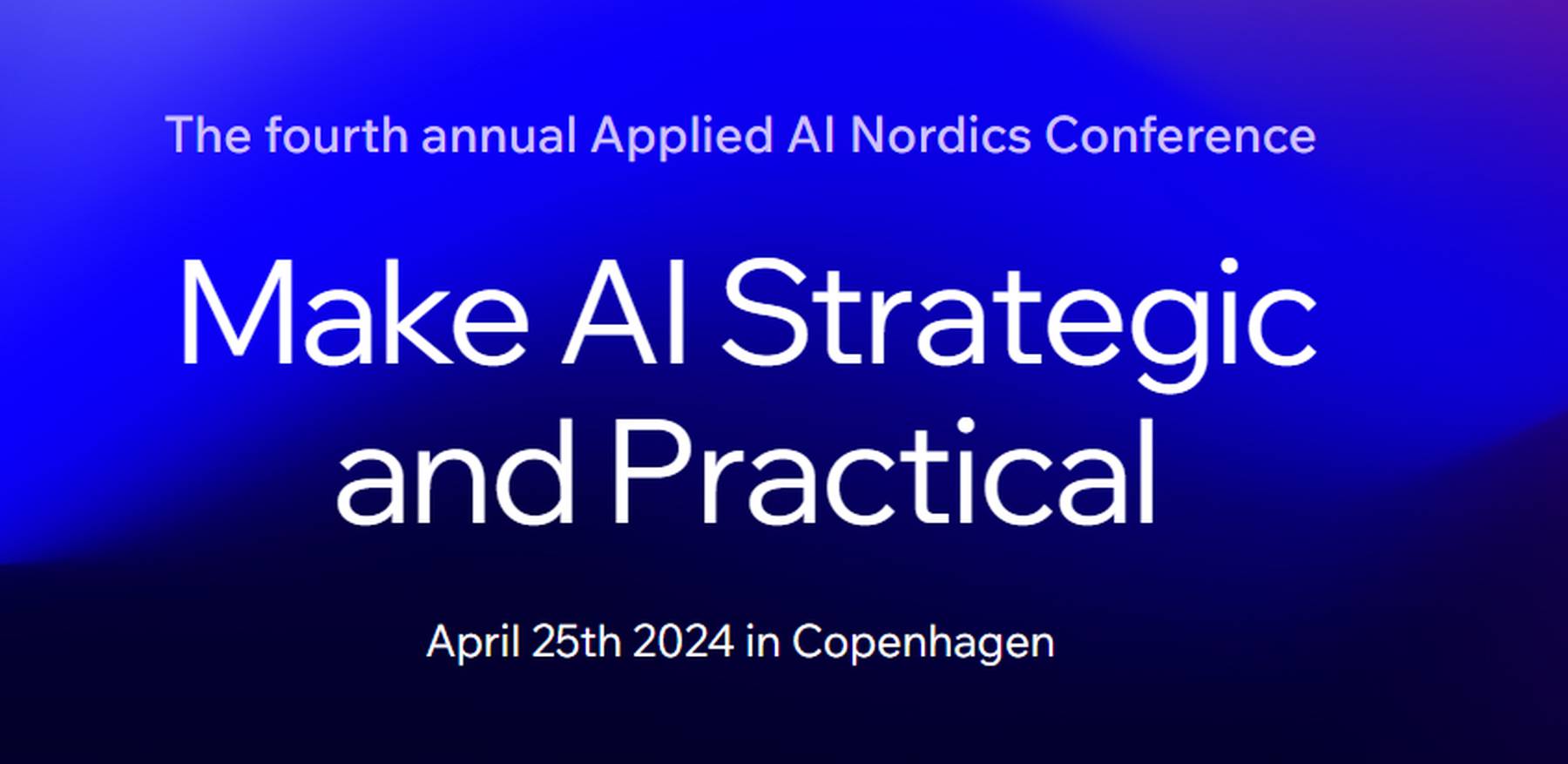 Applied AI Nordics 2024