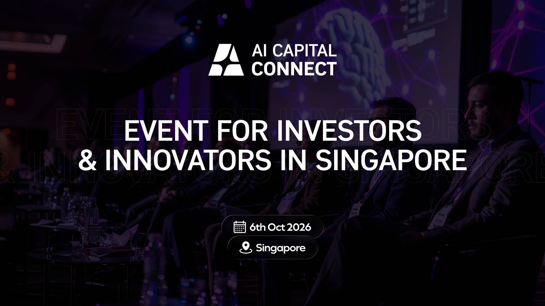 The Founders & Funders Forum — AI Capital Connect × VC VAULT × The Capital Circle 2026