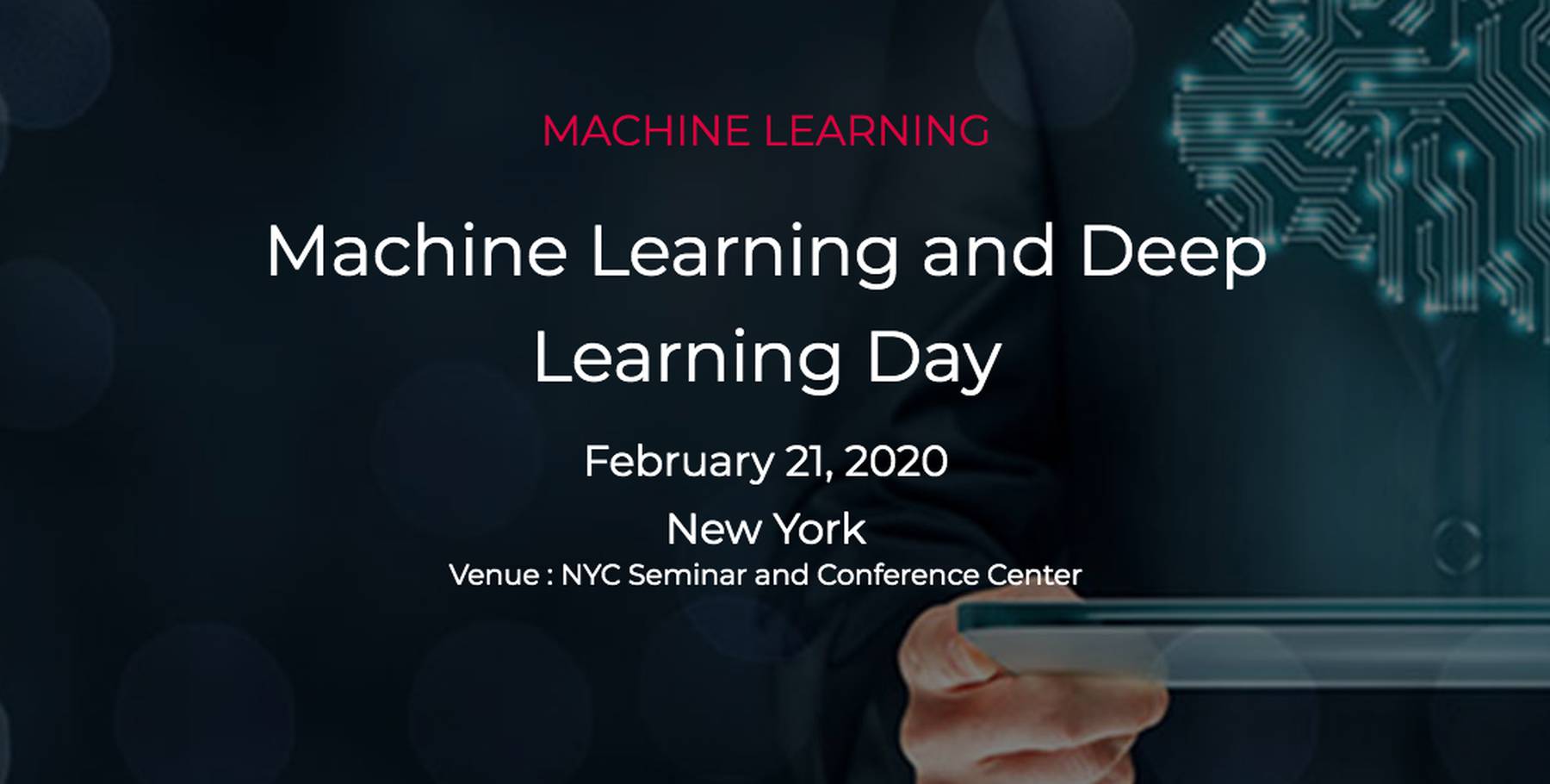 Machine Learning and Deep Learning Day New York 2020