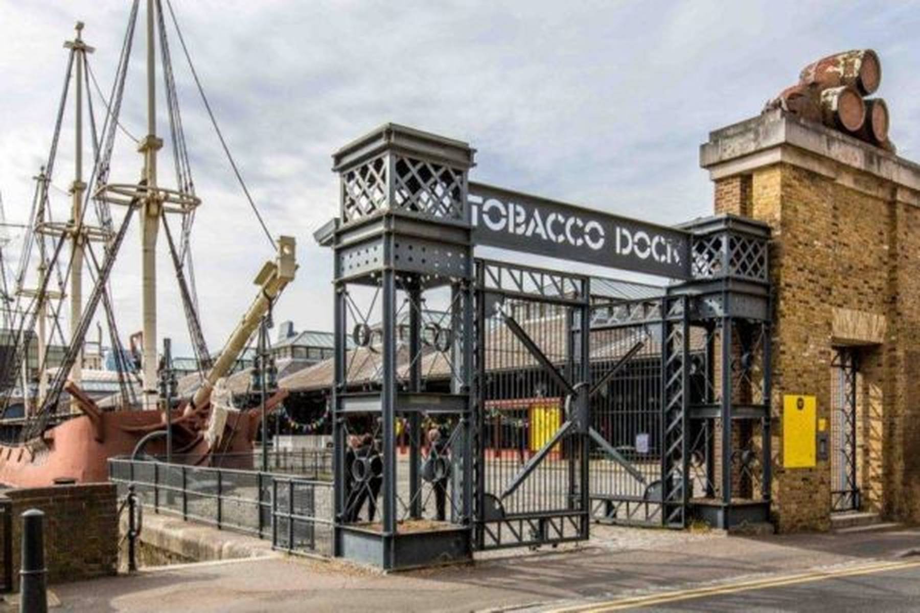 Tobacco Dock Entrance Photo