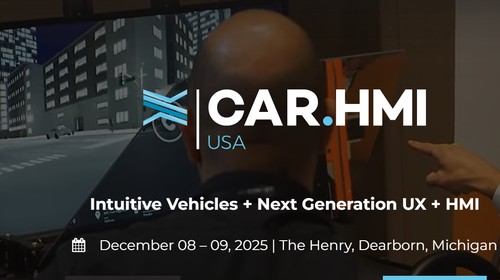 Car HMI USA 2025