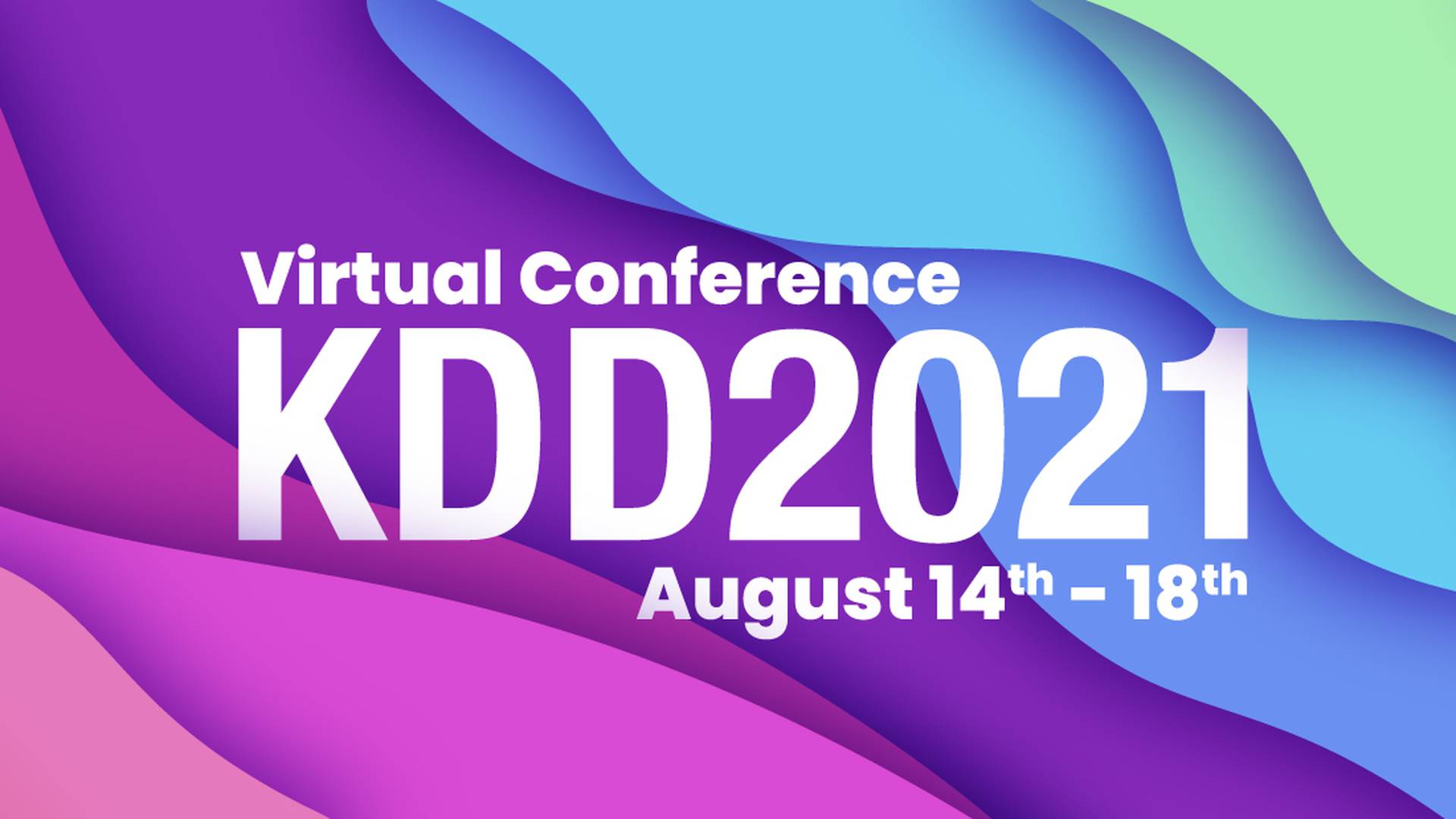 KDD 2021 AI & ML Events