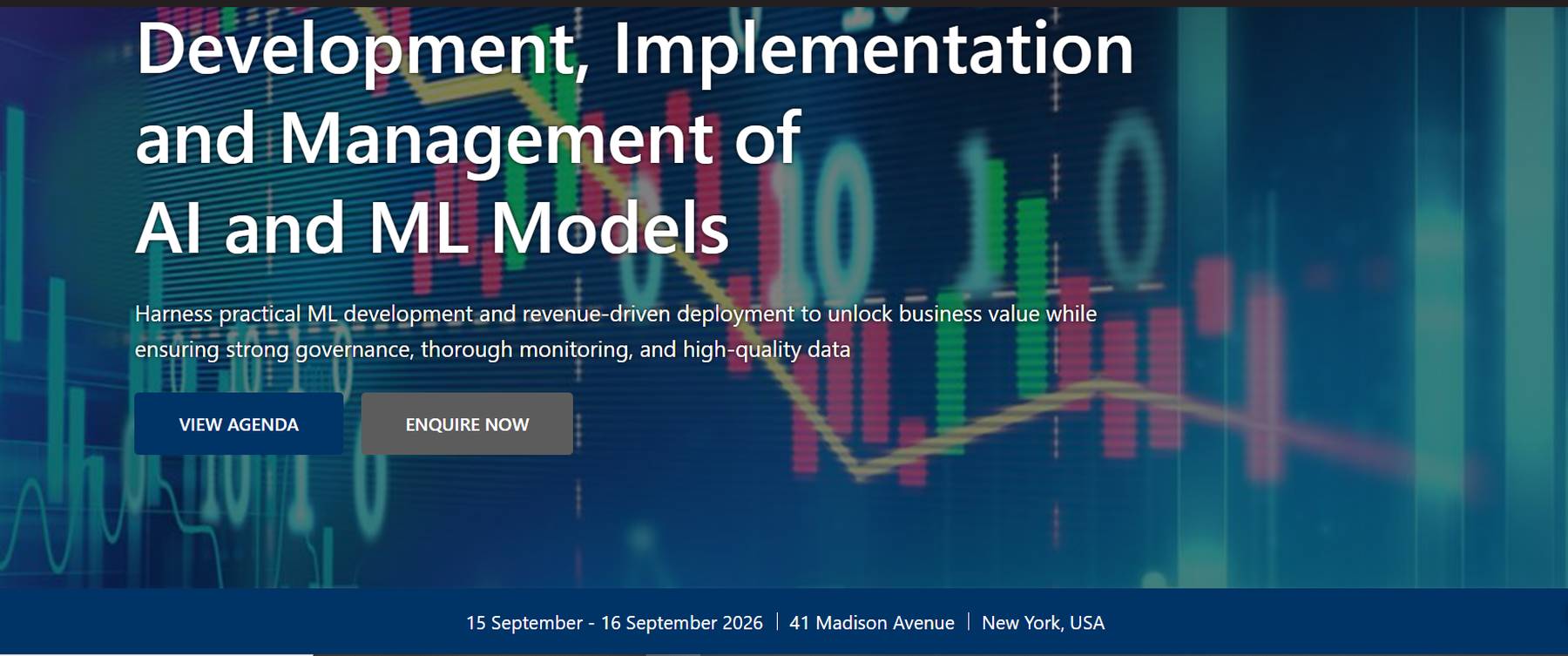 Development, Implementation and Management of AI and ML Models 2026