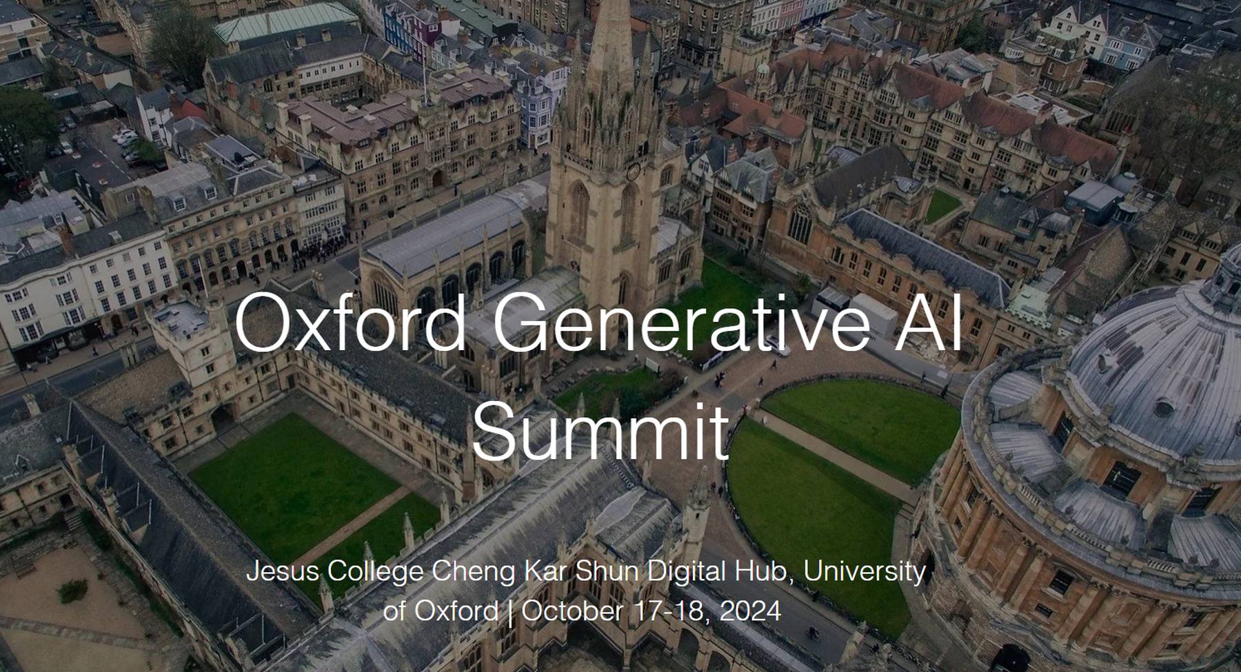 Oxford Gen AI Summit 2024