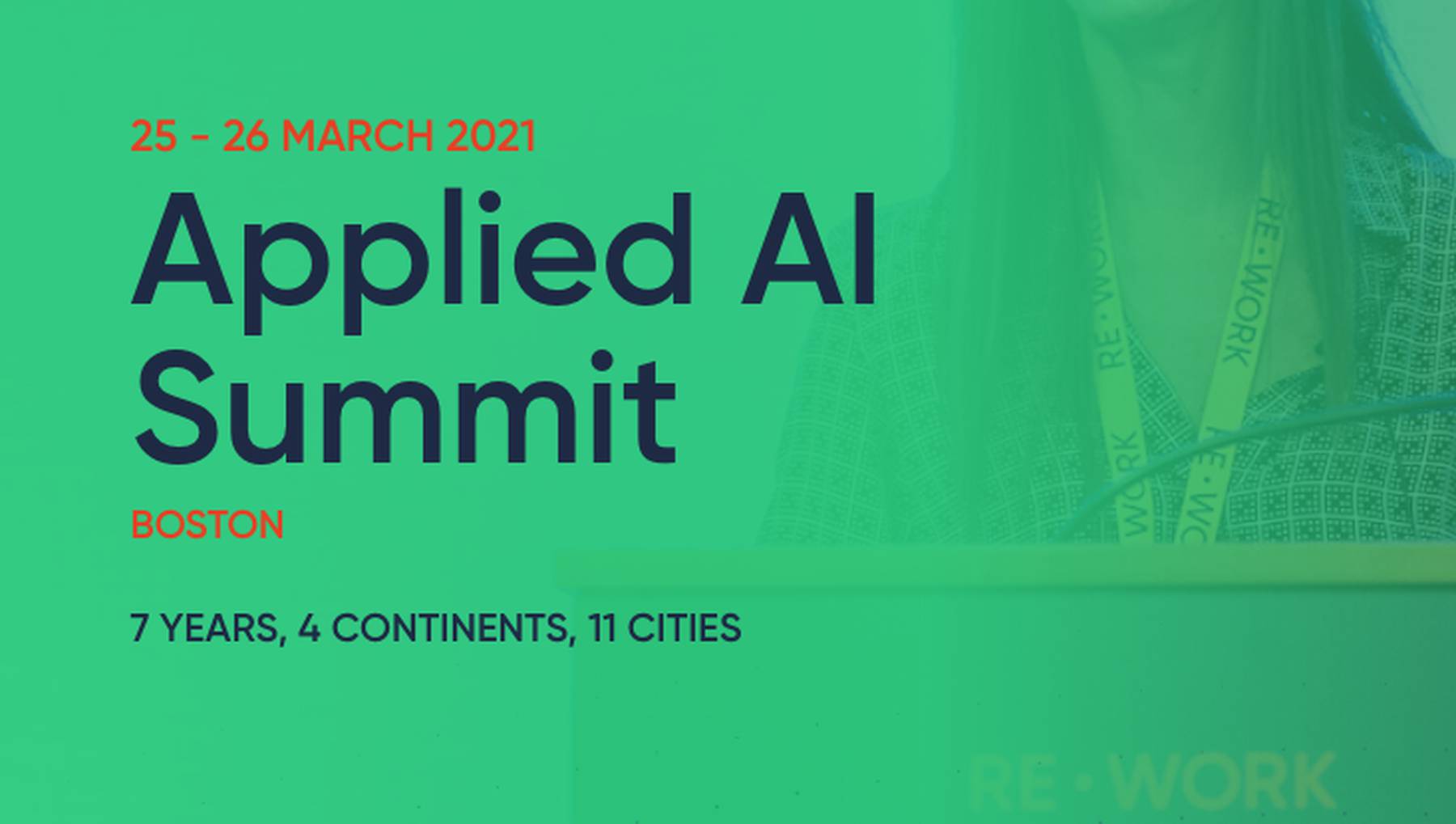 Applied AI Summit Boston 2021 AI & ML Events