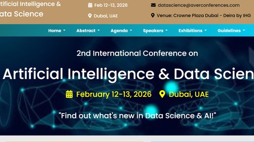 2nd International Conference on Artificial Intelligence & Data Science 2026