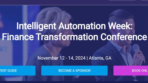 Intelligent Automation Week: Finance Transformation Conference 2024