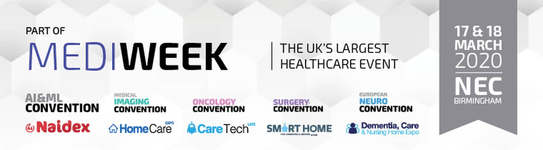 Part of Mediweek the UK's largest healthcare event