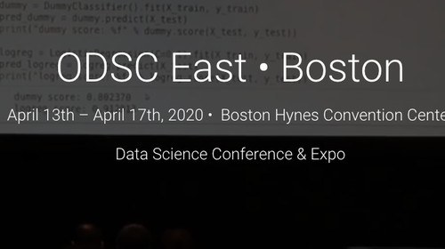 Open Data Science Conference Boston 2020