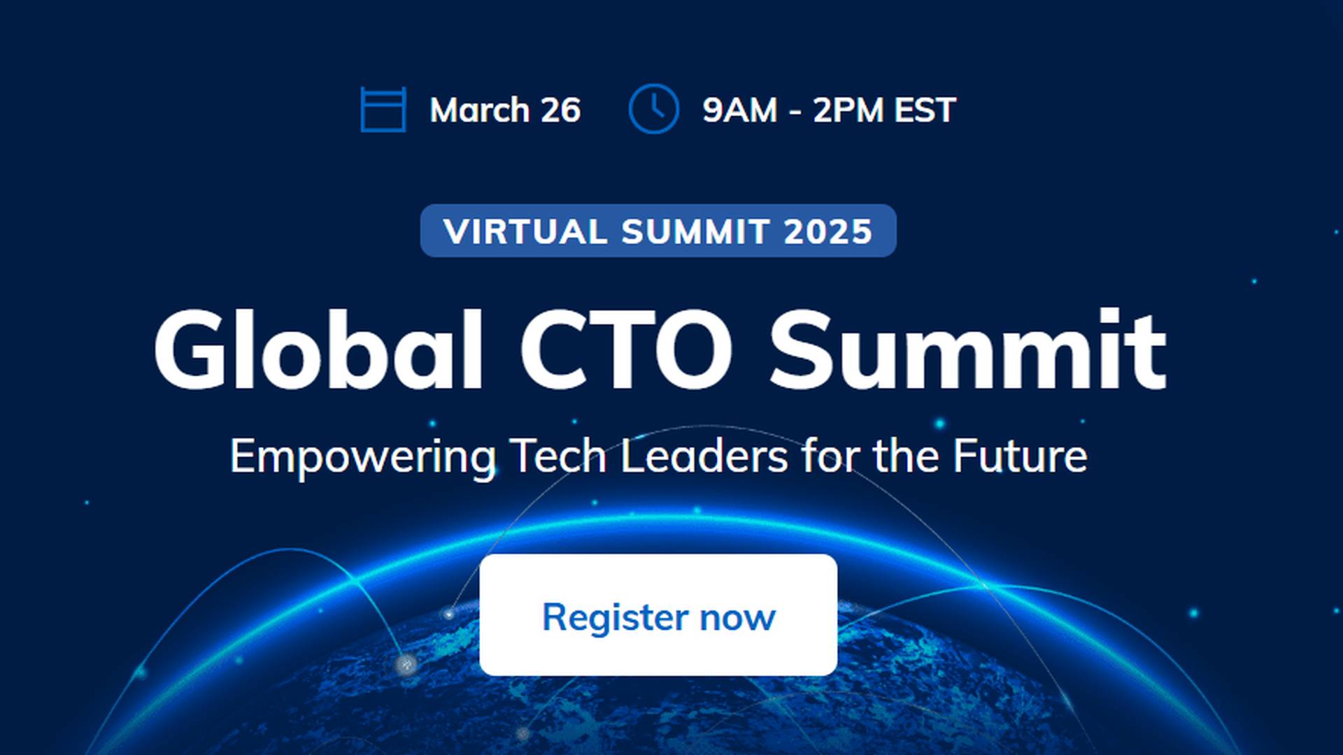 Global CTO Summit 2025 | AI & ML Events