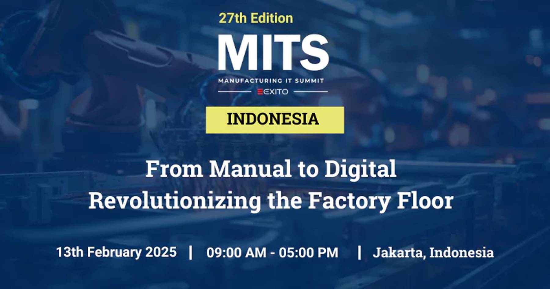 Manufacturing IT Summit Indonesia 2025