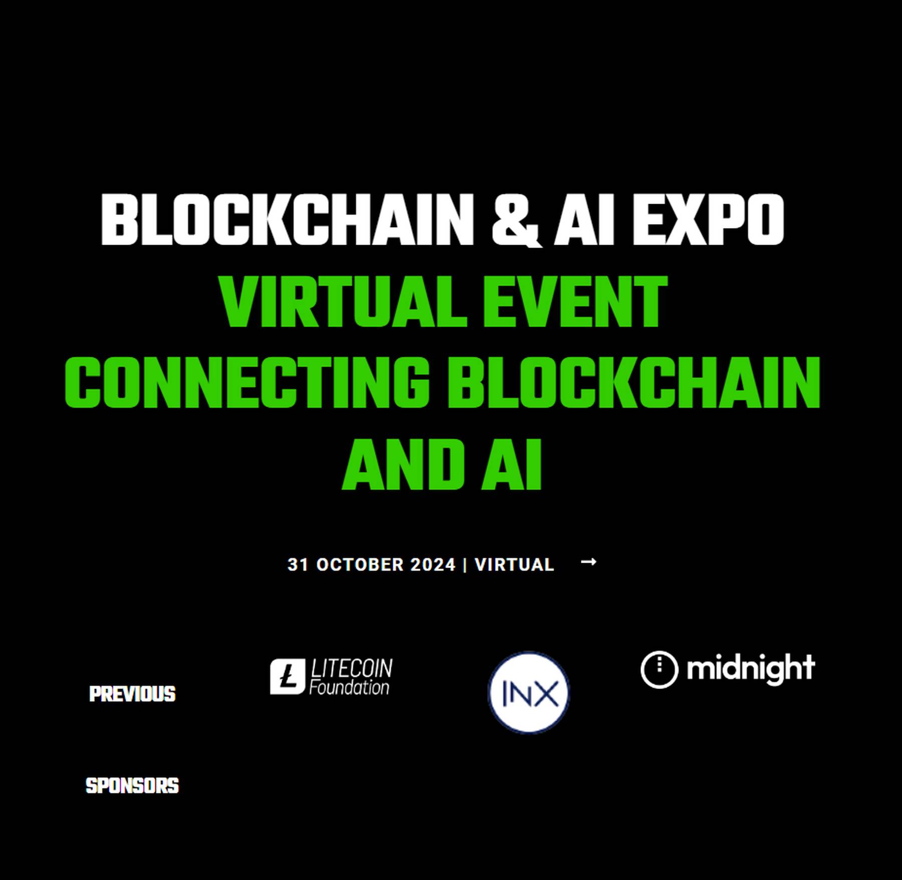 Blockchain & AI Virtual Expo 2024