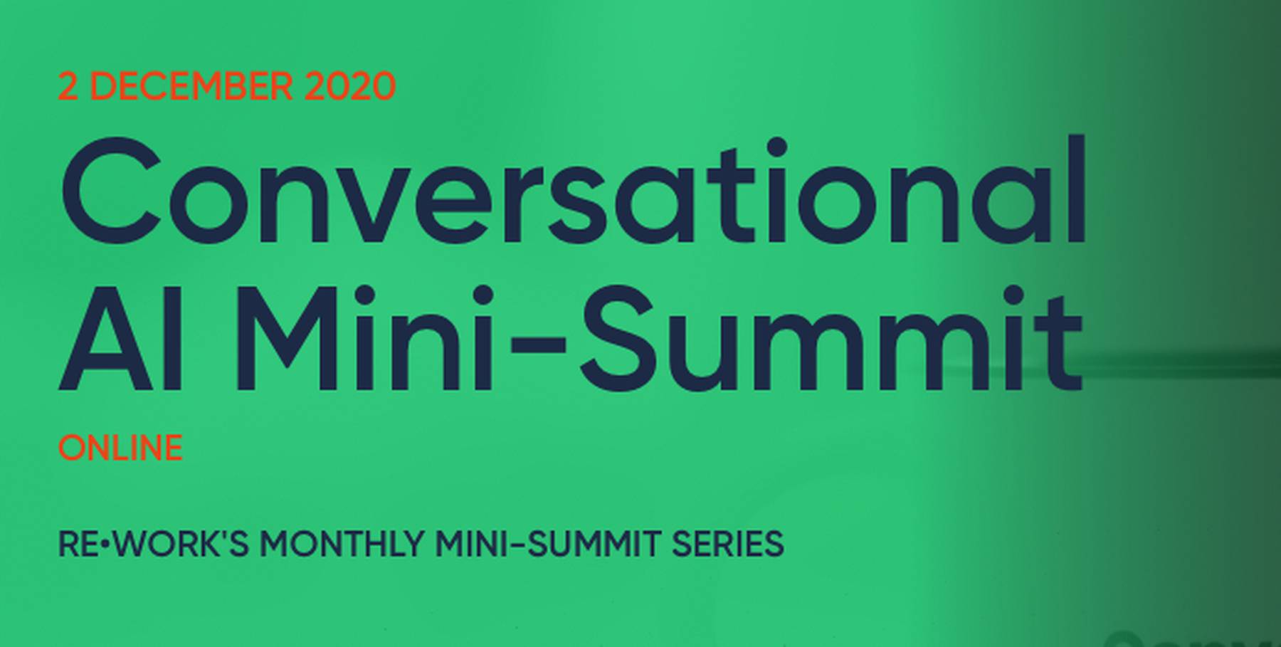 Conversational AI Mini-Summit 2020