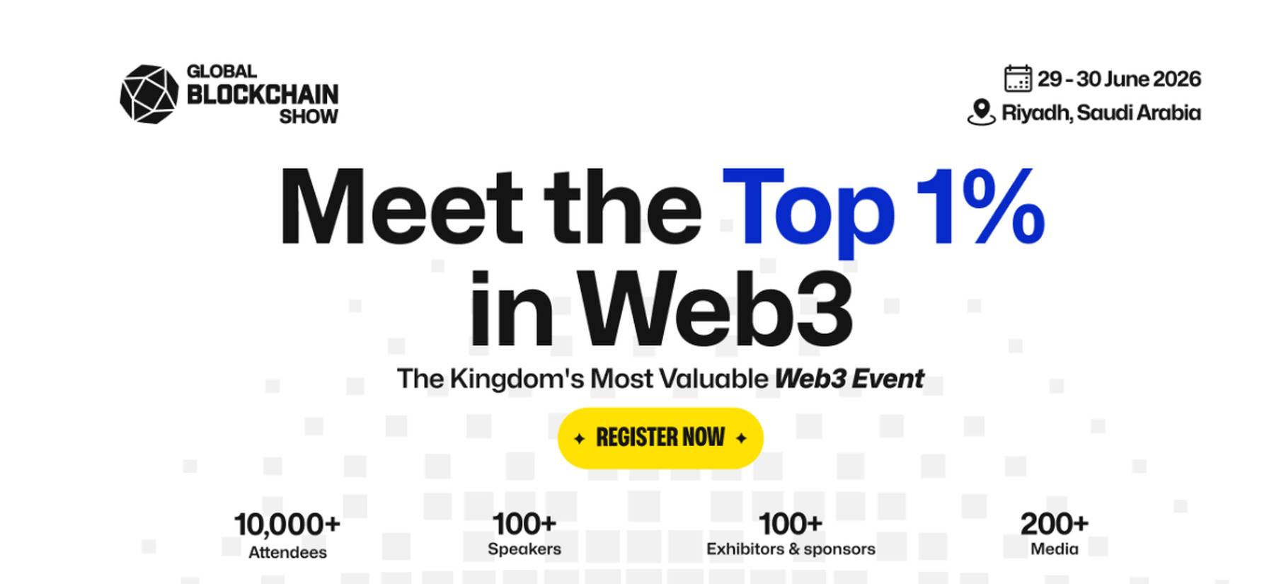 Global Blockchain Show Riyadh 2026