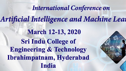 International Conference on Artificial Intelligence and Machine Learning India 2020