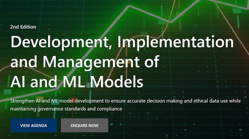Development, Implementation and Management of AI and ML Models 2026