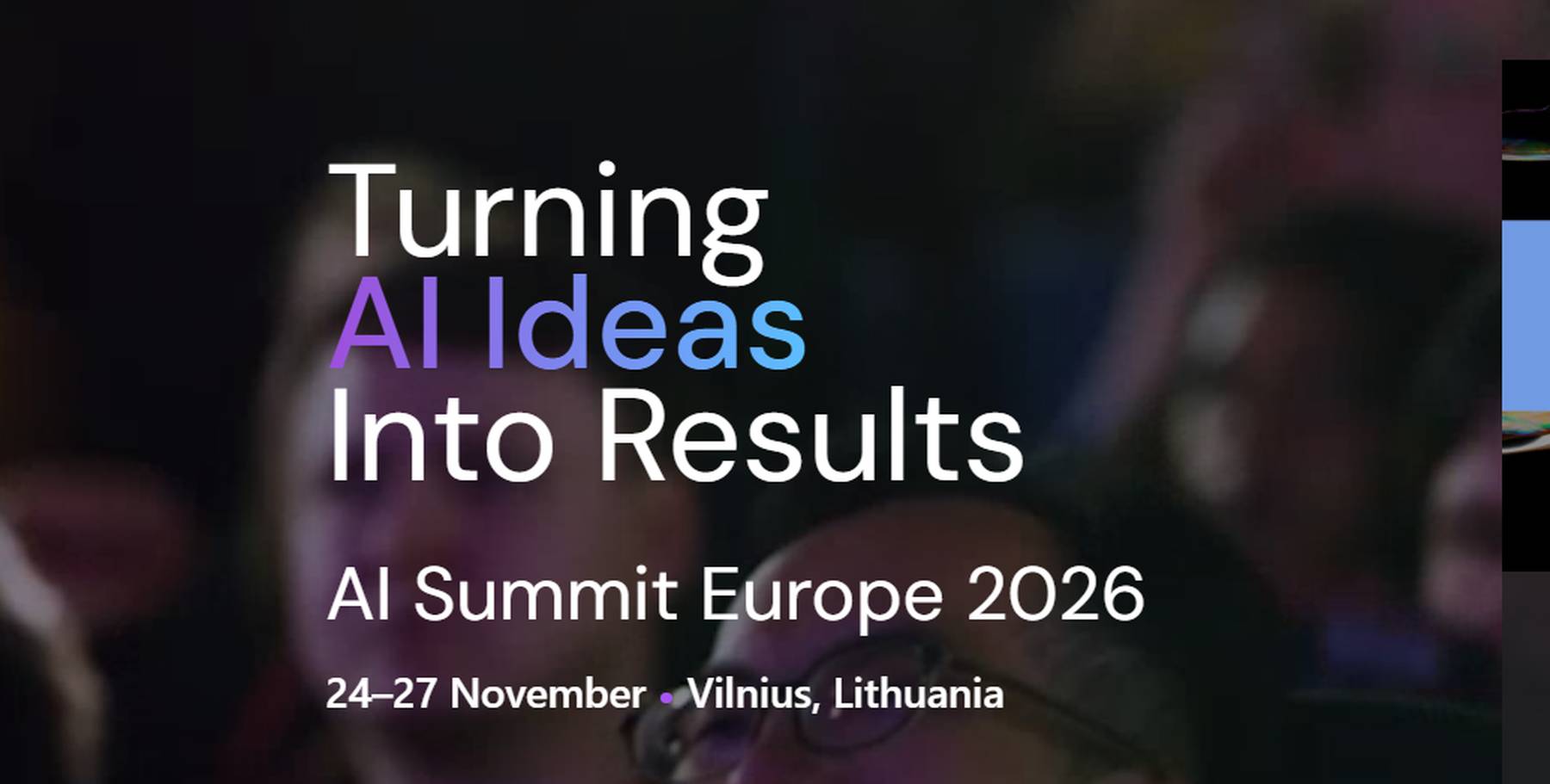 AI Summit Europe 2026 Vilnius