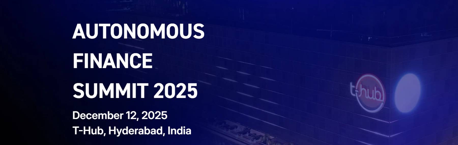 Autonomous Finance Summit 2025