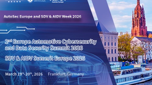 AutoSec Europe and SDV and AIDV Week 2026