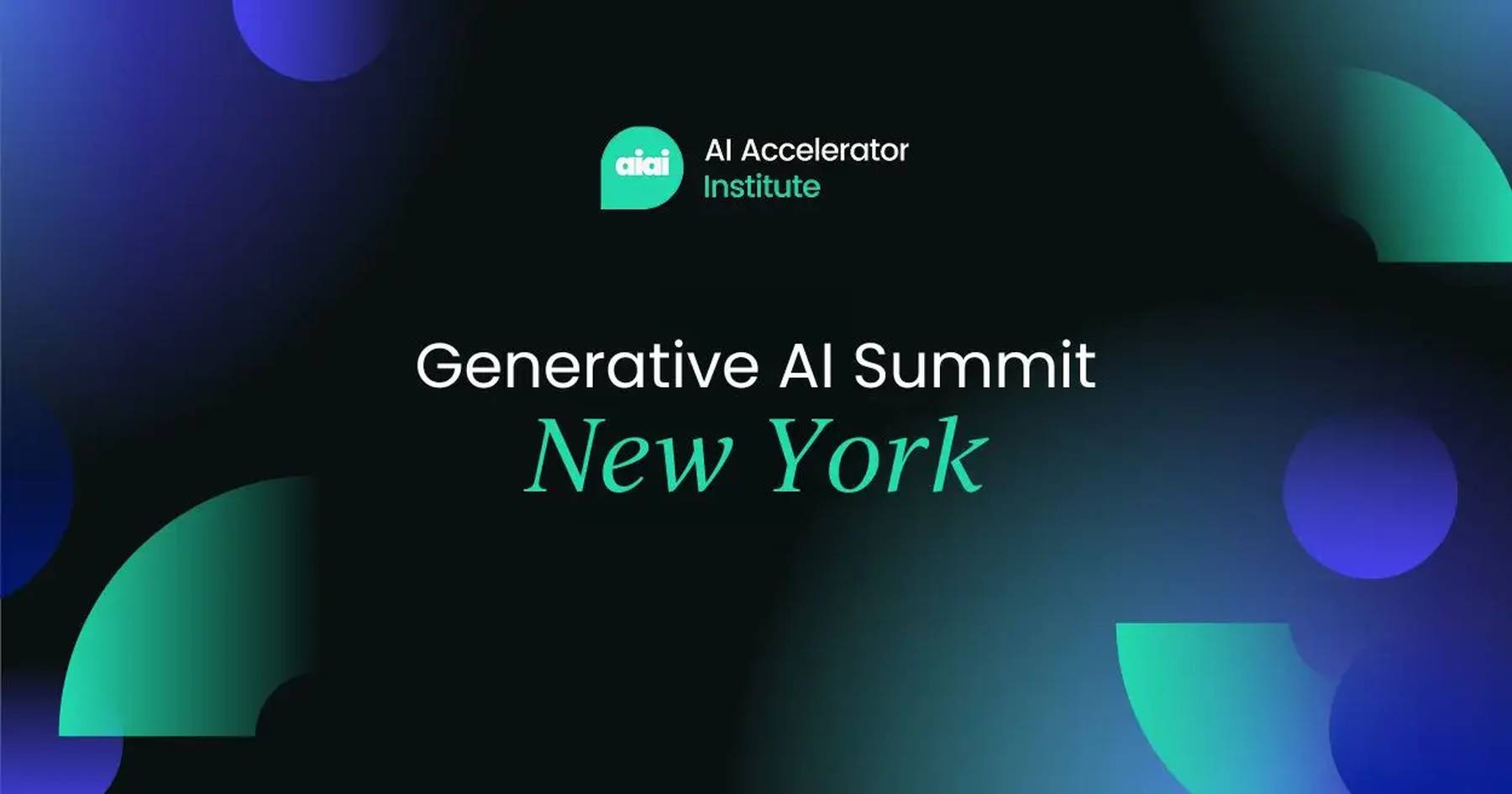 Generative AI Summit New York 2025