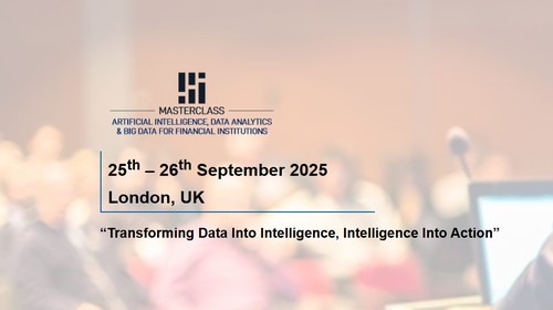 Artificial Intelligence, Data Analytics & Big Data for Financial Institutes 2025