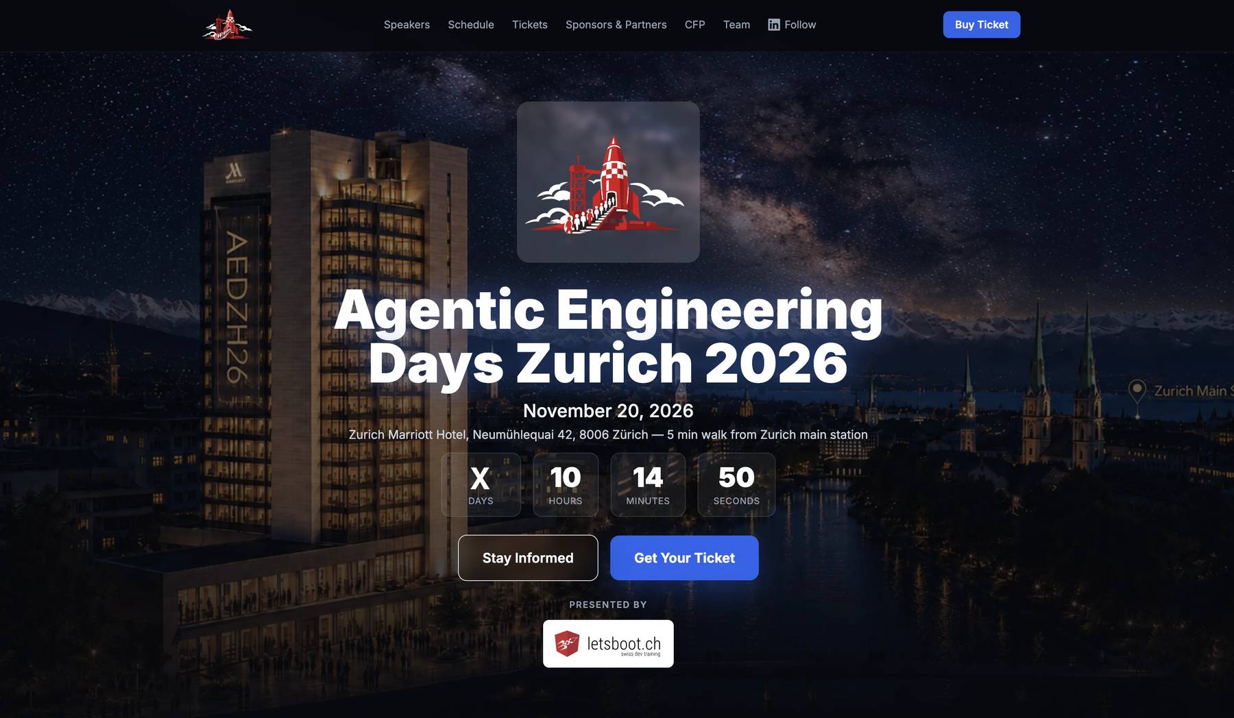 Agentic Engineering Days Zurich 2026 | The AI Coding & Agents Conference in Switzerland