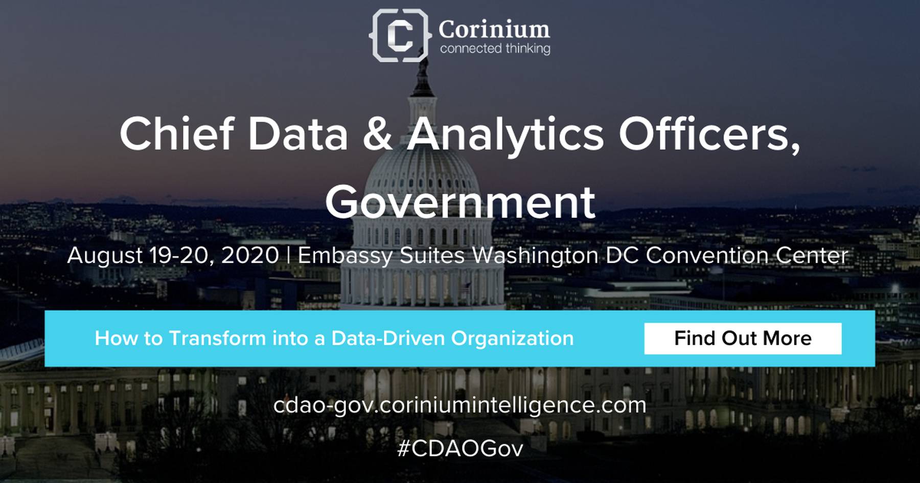 Chief Data & Analytics Officers, Government - Washington 2020