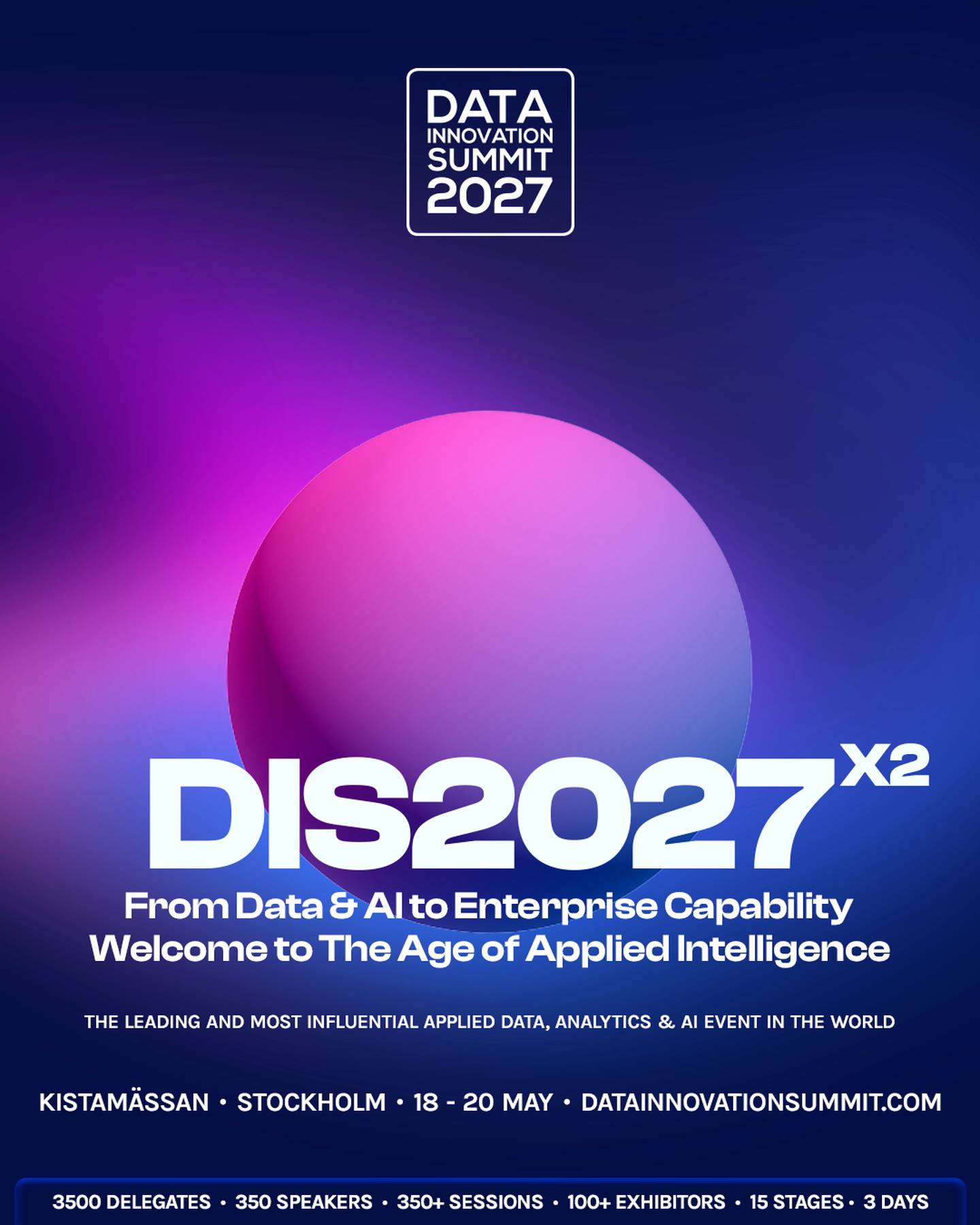 Data Innovation Summit 2027