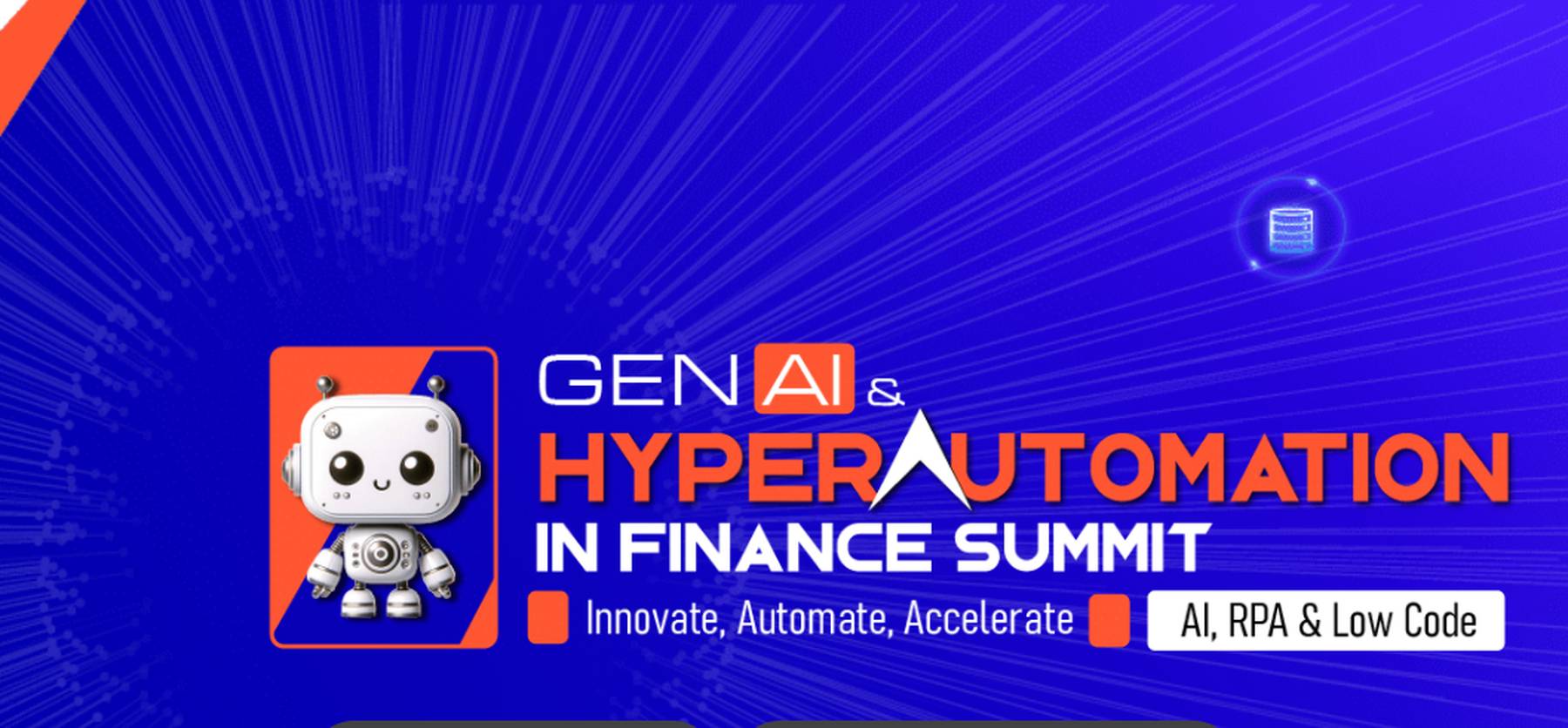 GenAI & Hyperautomation in Finance Summit 2025 Amsterdam