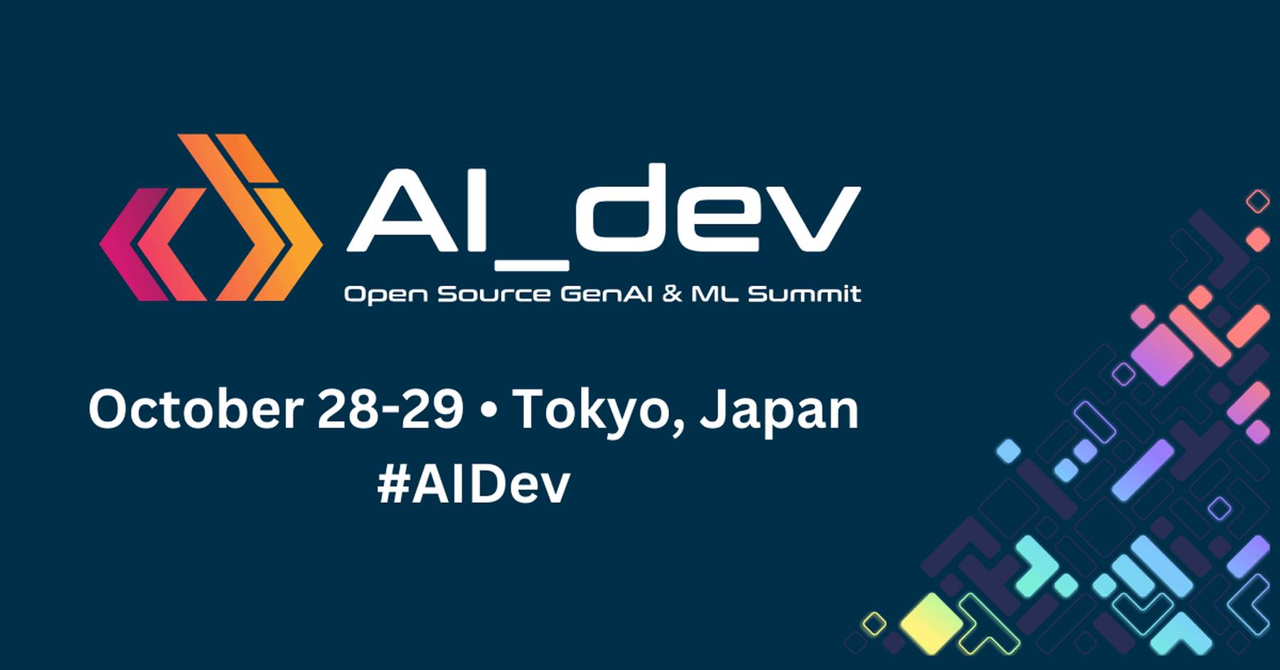 AI_dev Open Source GenAI & ML Summit Japan 2024