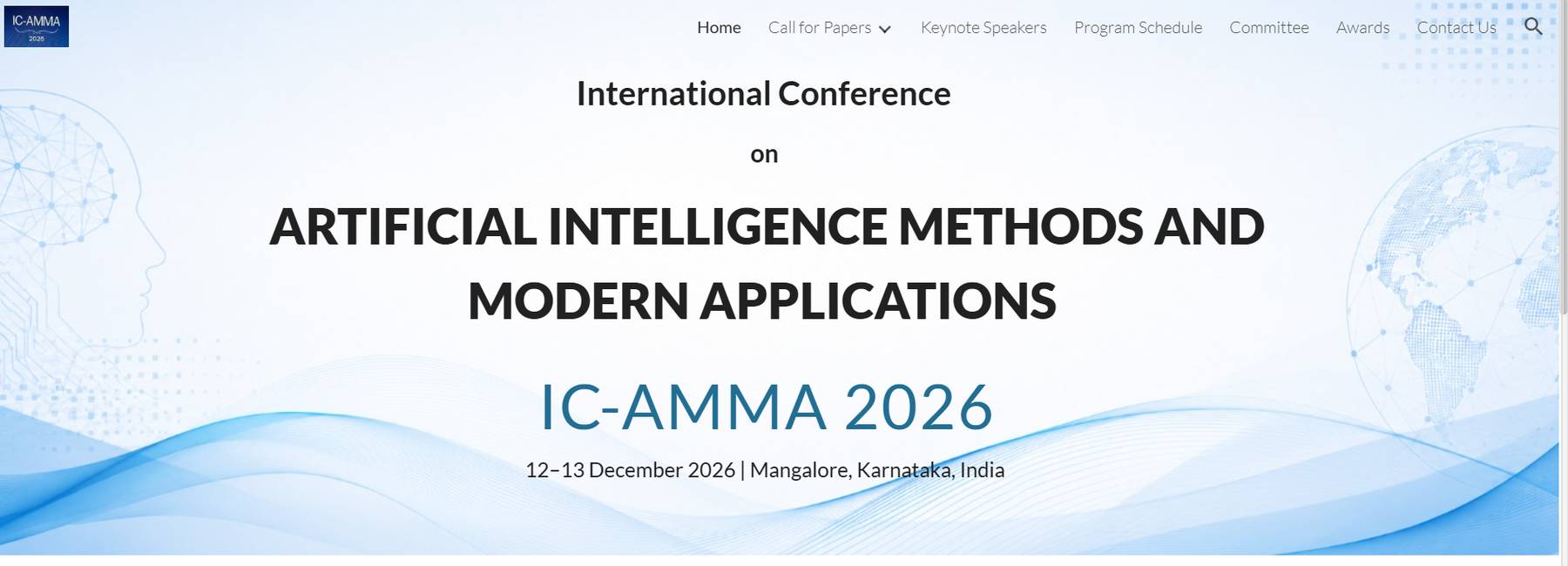 ARTIFICIAL INTELLIGENCE METHODS AND MODERN APPLICATIONS 2026