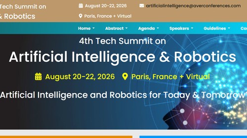 Tech Summit on Artificial Intelligence & Robotics 2026