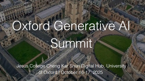 Oxford Generative AI Summit 2025