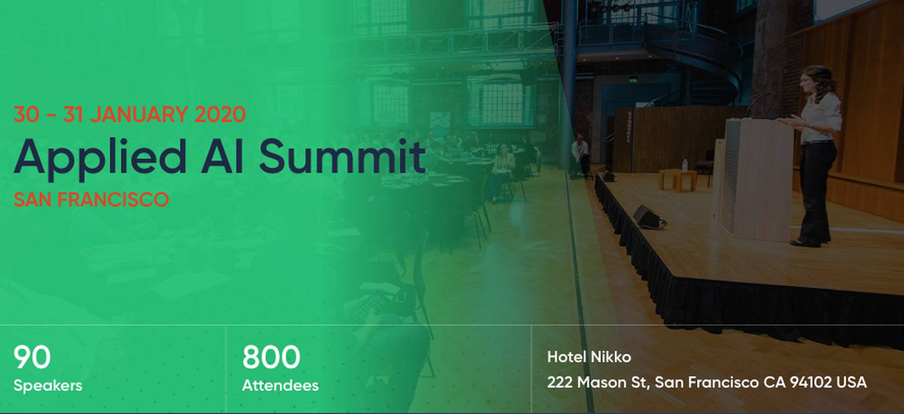 Applied AI Summit San Francisco 2020