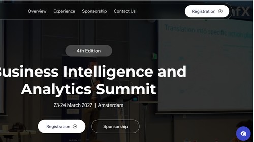 Business Intelligence and Analytics Summit 2027