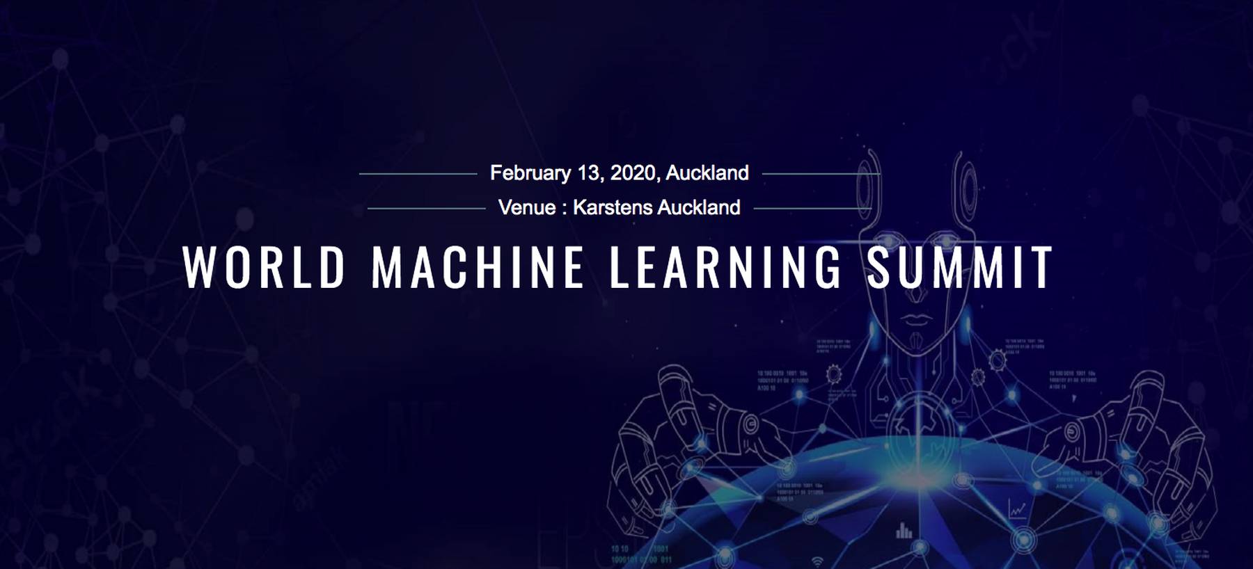 World Machine Learning Summit Auckland 2020