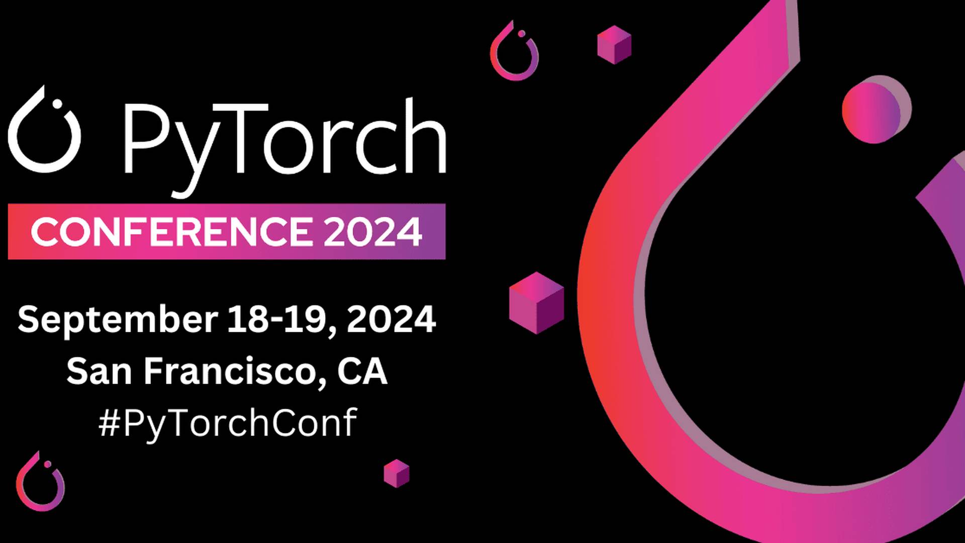 PyTorch Conference 2024 AI & ML Events