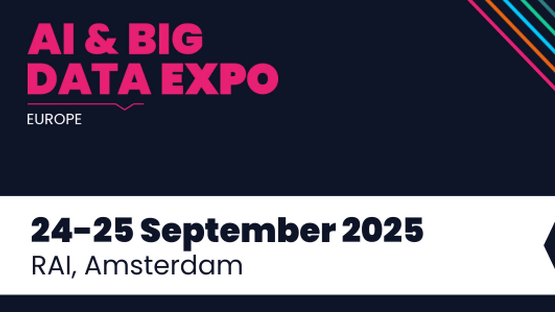 AI & Big Data Expo Europe 2025 | AI & ML Events
