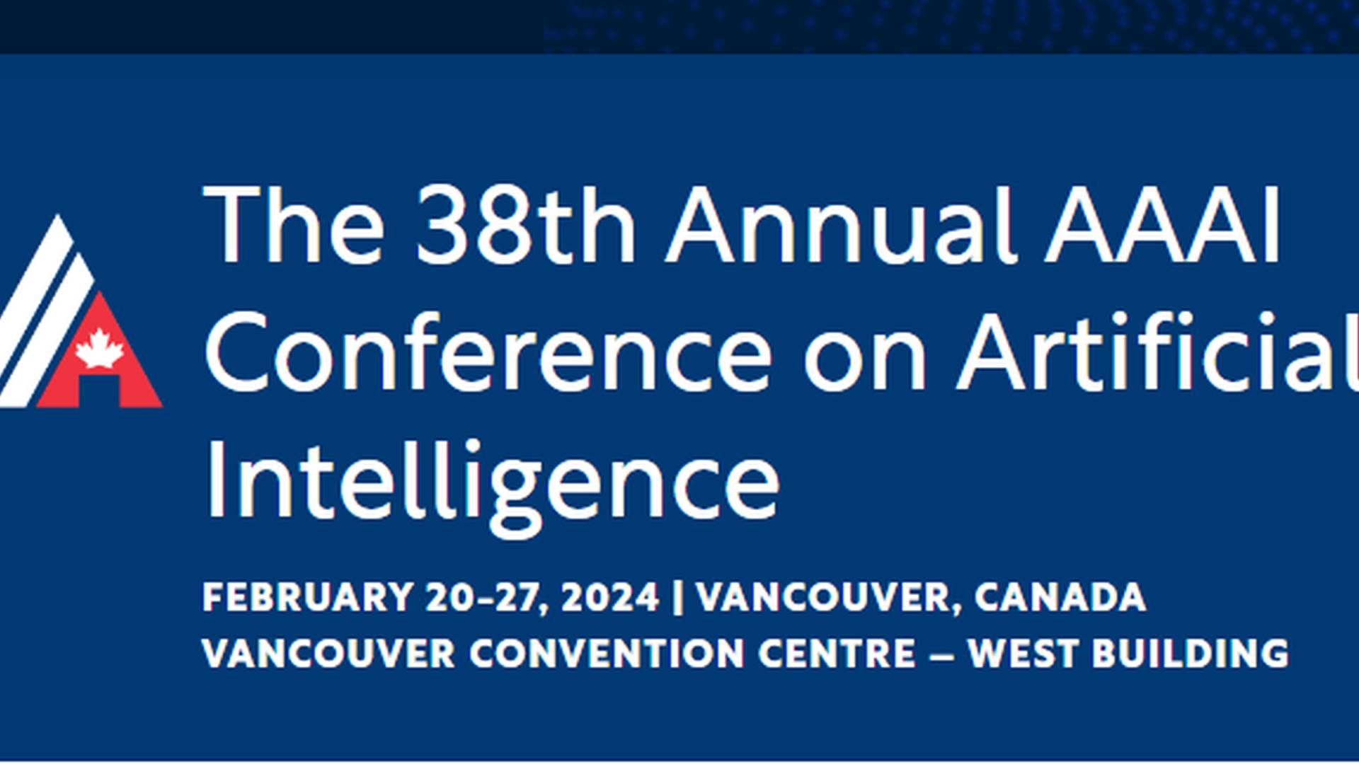 The 38th Annual AAAI Conference on Artificial Intelligence 2024 AI