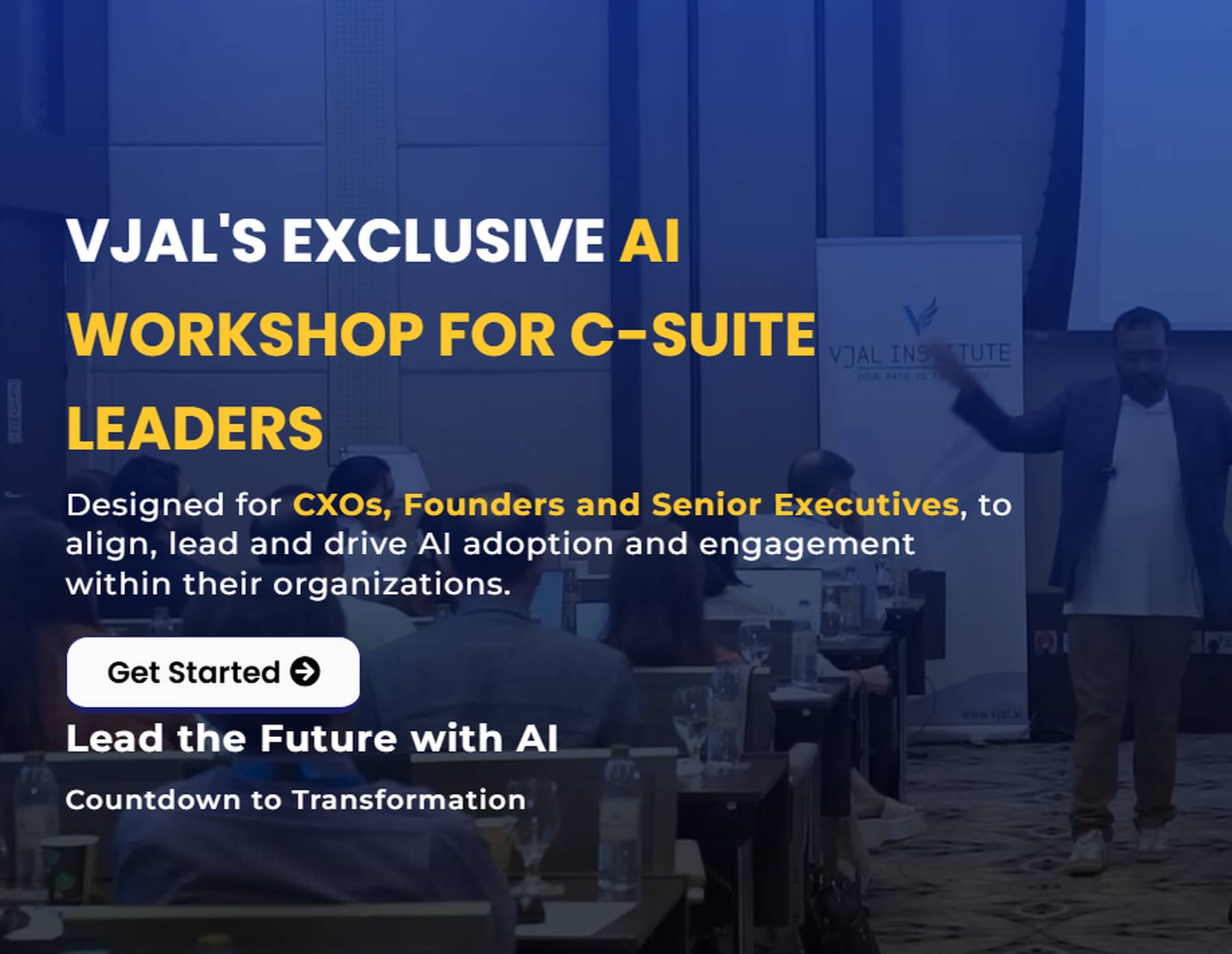 Vjal's Exclusive AI Workshop for C-Suite Leaders 2026