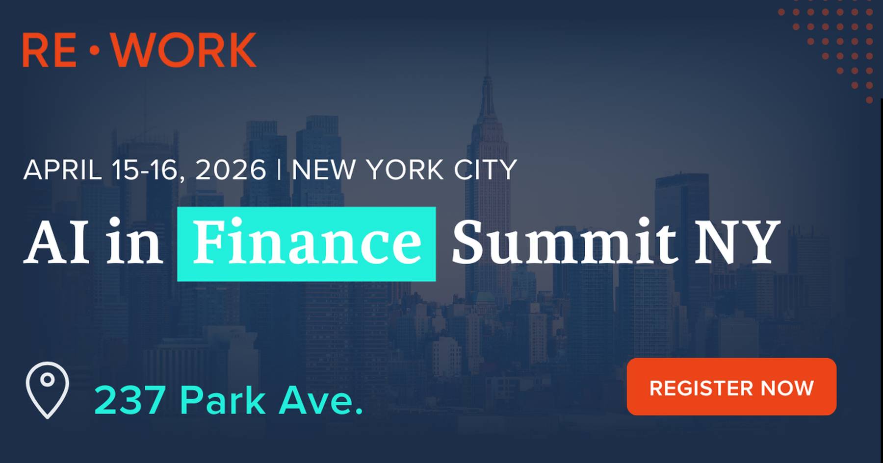 AI in Finance Summit 2026