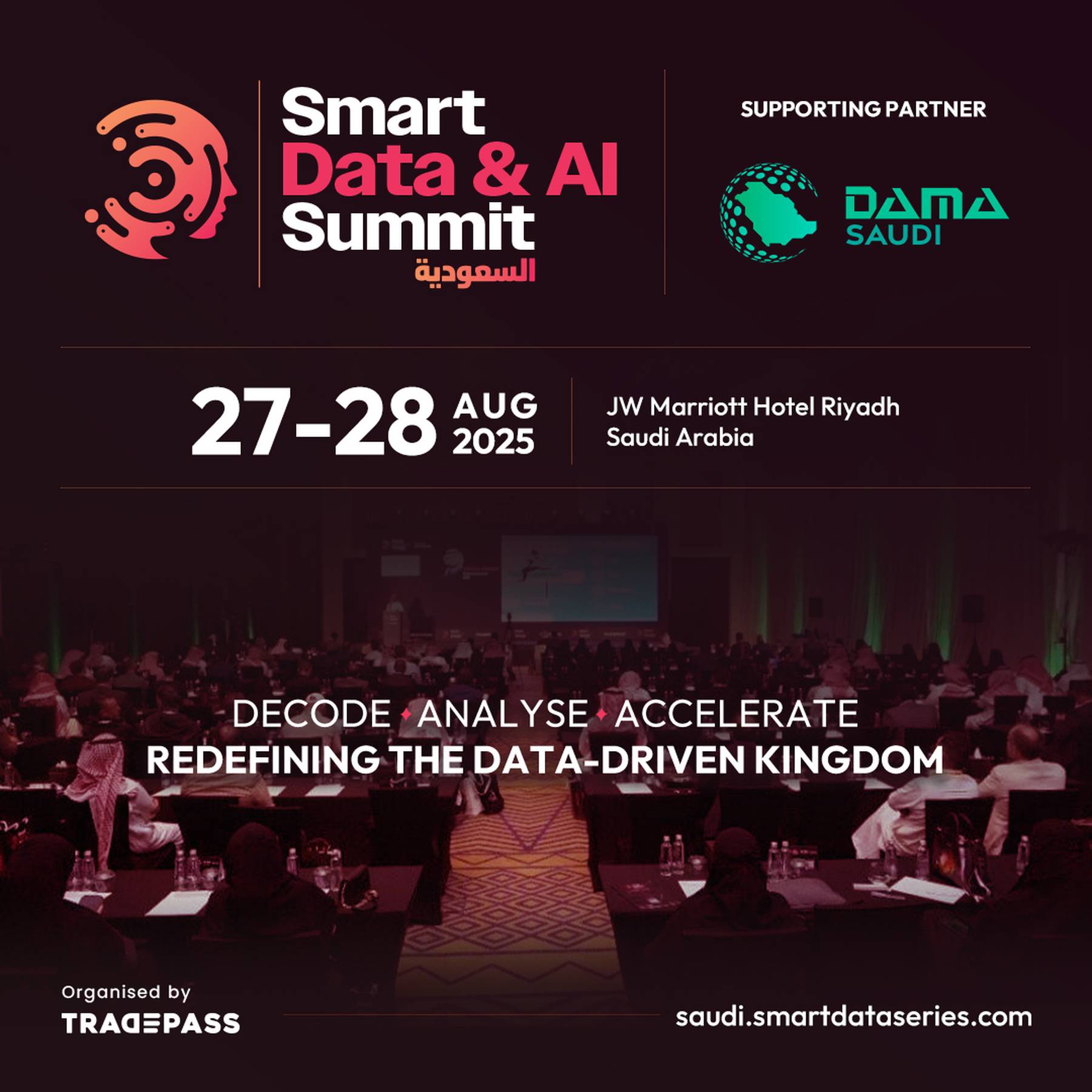 Smart Data & AI Summit 2025 – Saudi Arabia