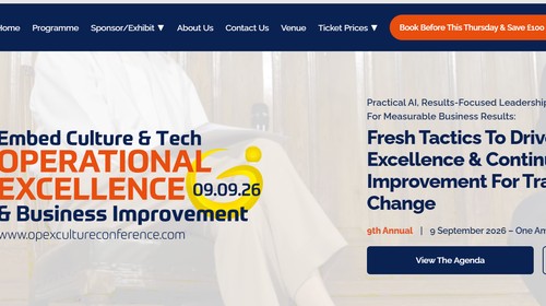 Operational Excellence & Business Improvement Conference 2026