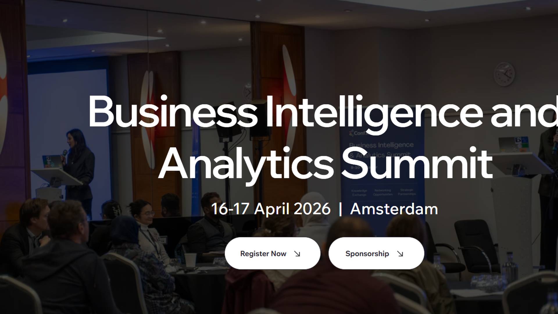 Business Intelligence and Analytics Summit 2026 | AI & ML Events
