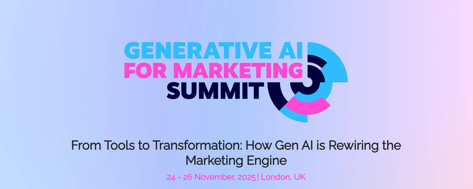 The Generative AI for Marketing Summit 2025