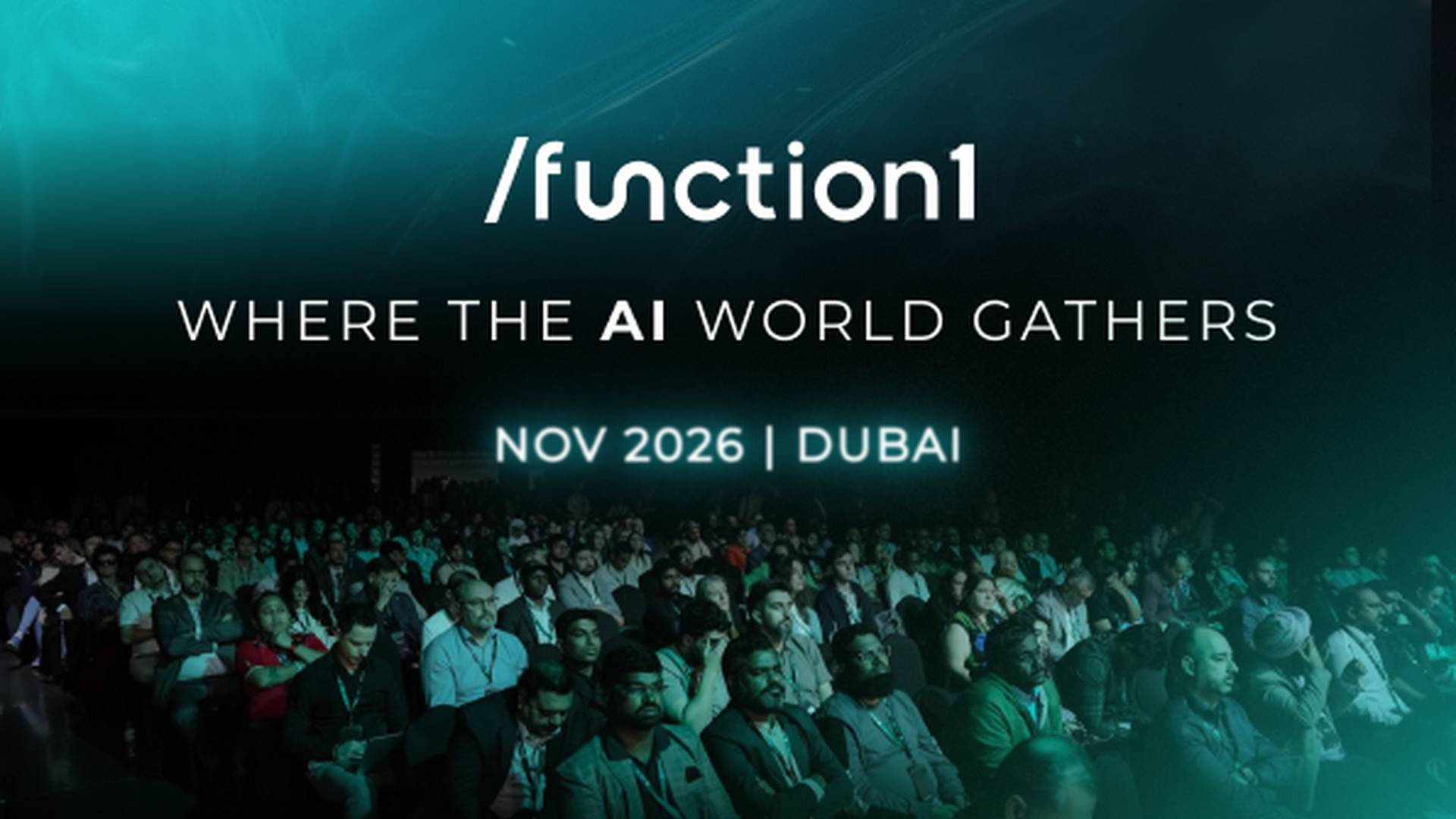 /function1 | AI Conference & Exhibition 2026 | AI & ML Events